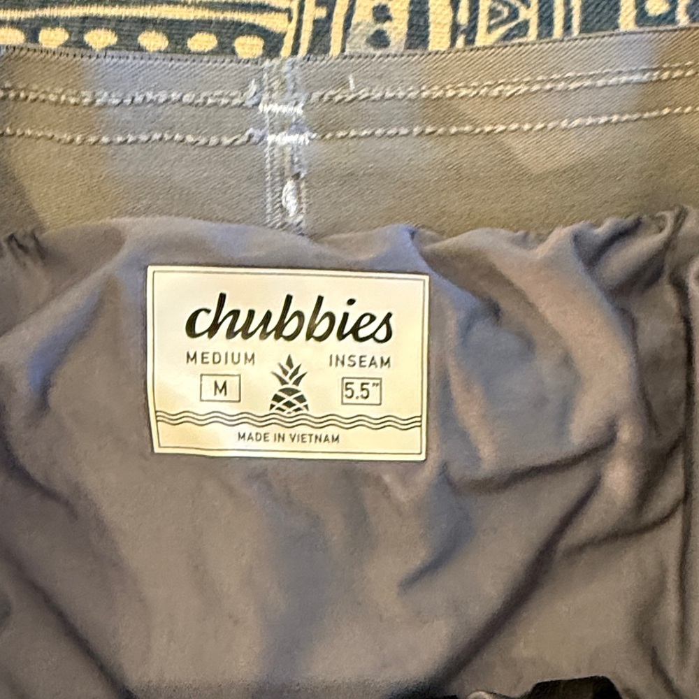 Chubbies Gray Patterned Men Shorts - image 3